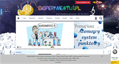 Desktop Screenshot of eksperymentuj.pl